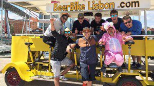 Beer bike à Lisbonne - Activité insolite à Lisbonne 